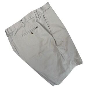 Polo Ralph Lauren Men's Beige Khaki Chino Shorts Size 42 Classic Fit 9.5"